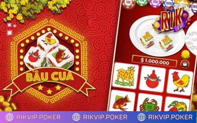 Thông tin cần biết về tựa game bầu cua Rikvip